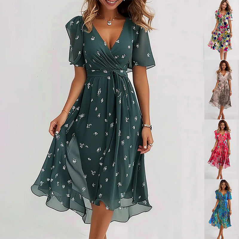 Celeste Chiffon Summer Dress
