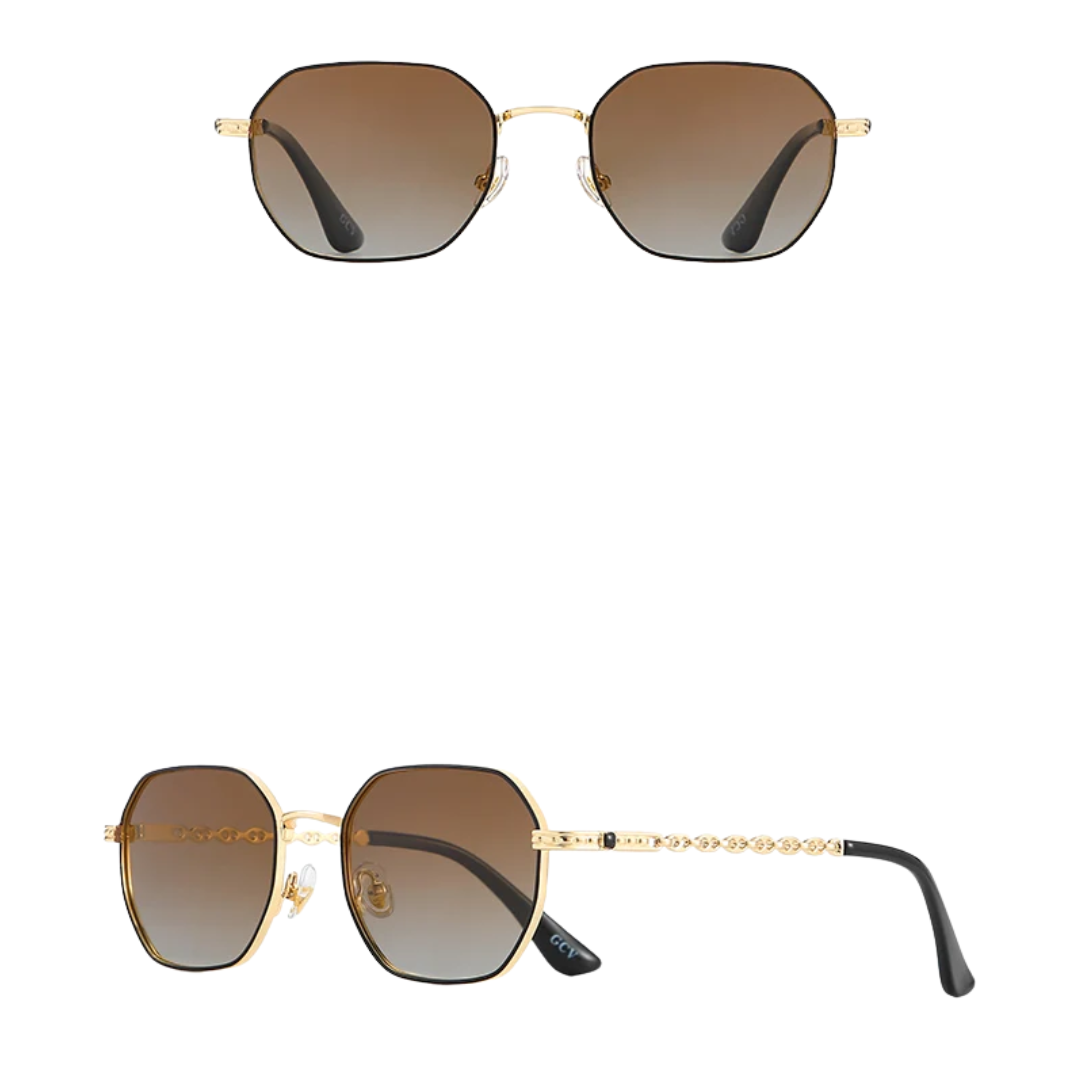 GCV SOLAREX TEA™ – Adaptive Square Polarized Sunglasses in Magnesium Alloy