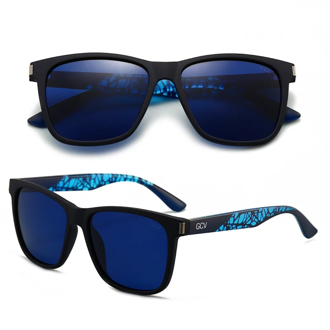 GCV AERION BLUE™ – Ultra-Light TR90 Polarized Sport Sunglasses