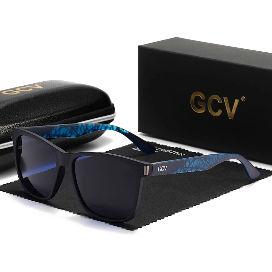 GCV AERION BLUE™ – Ultra-Light TR90 Polarized Sport Sunglasses