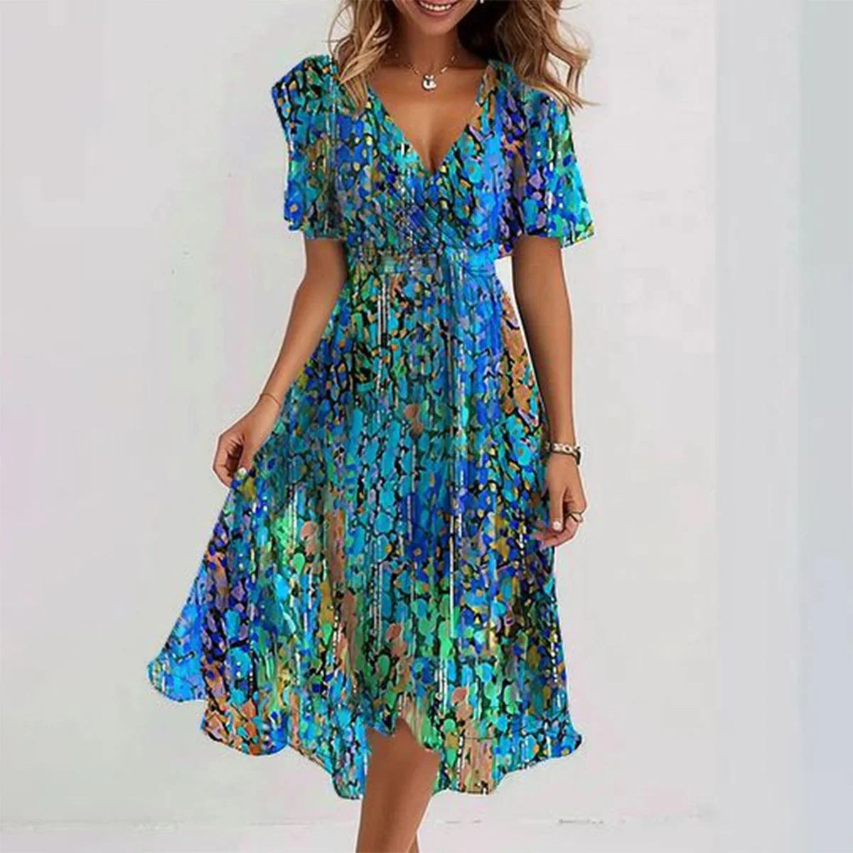Celeste Chiffon Summer Dress