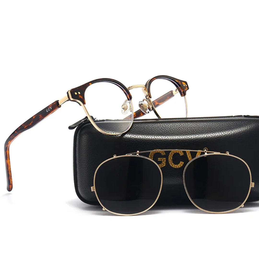 GCV SHIFTX TORTOISE SHELL™ – Dual-Lens Polarized Sunglasses for Everyday Transitions