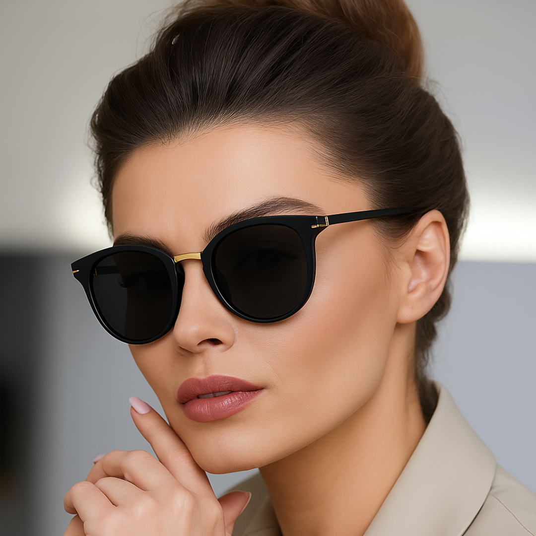 GCV LUMINA BLACK™ – Cat Eye Polarized Elegance for Women