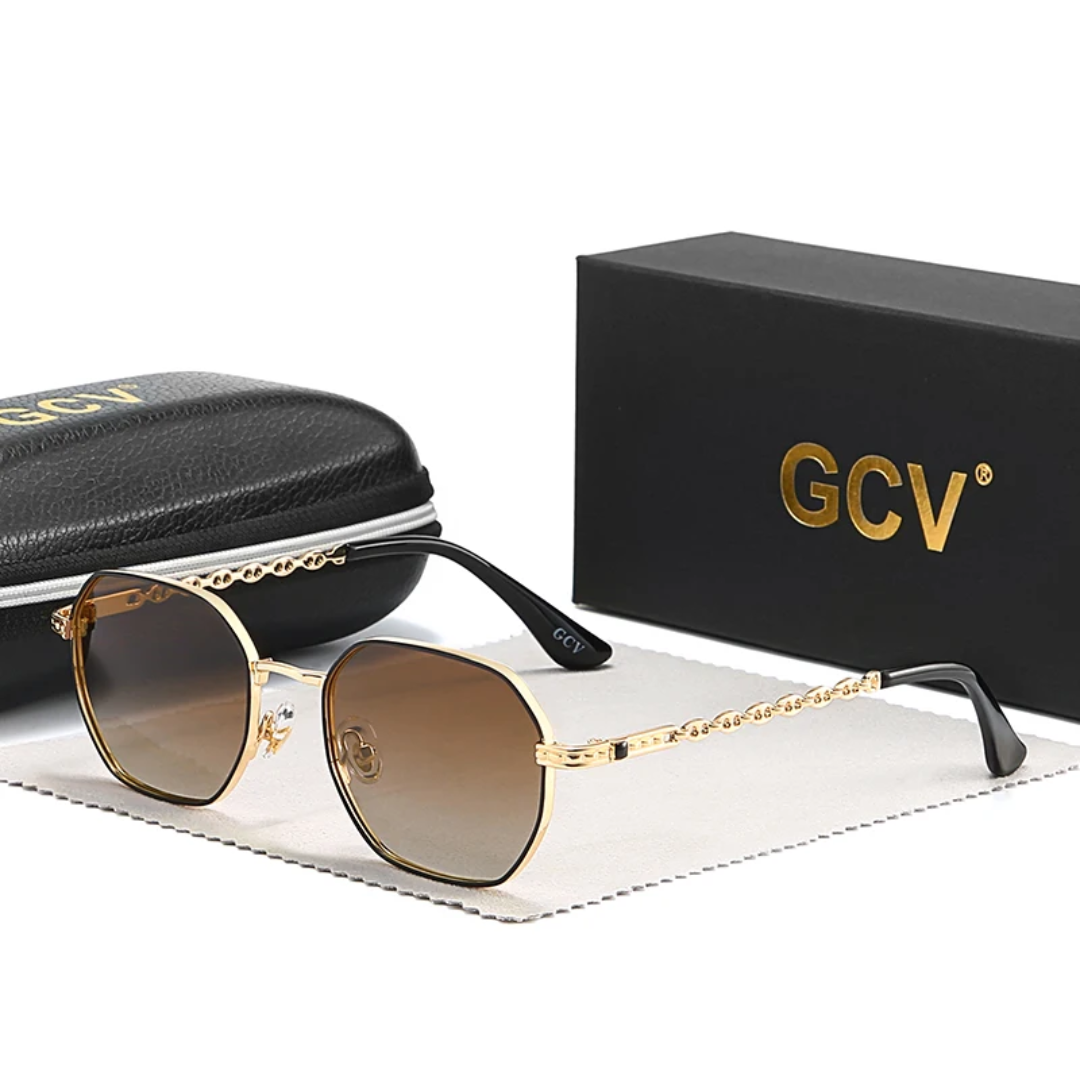 GCV SOLAREX TEA™ – Adaptive Square Polarized Sunglasses in Magnesium Alloy