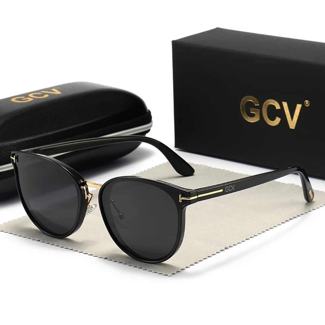 GCV LUMINA BLACK™ – Cat Eye Polarized Elegance for Women