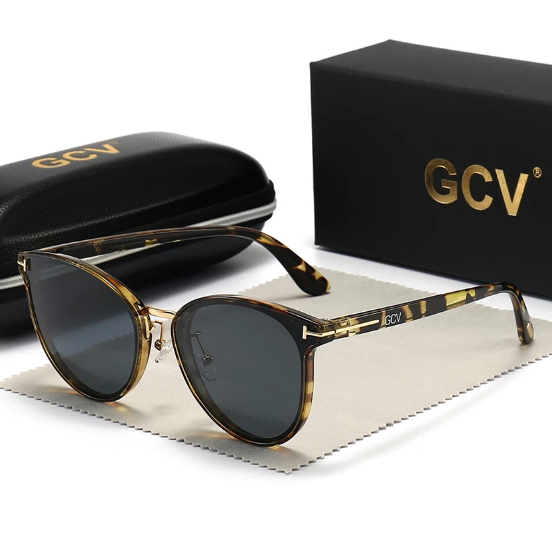 GCV LUMINA TURTLE™ – Cat Eye Polarized Elegance for Women
