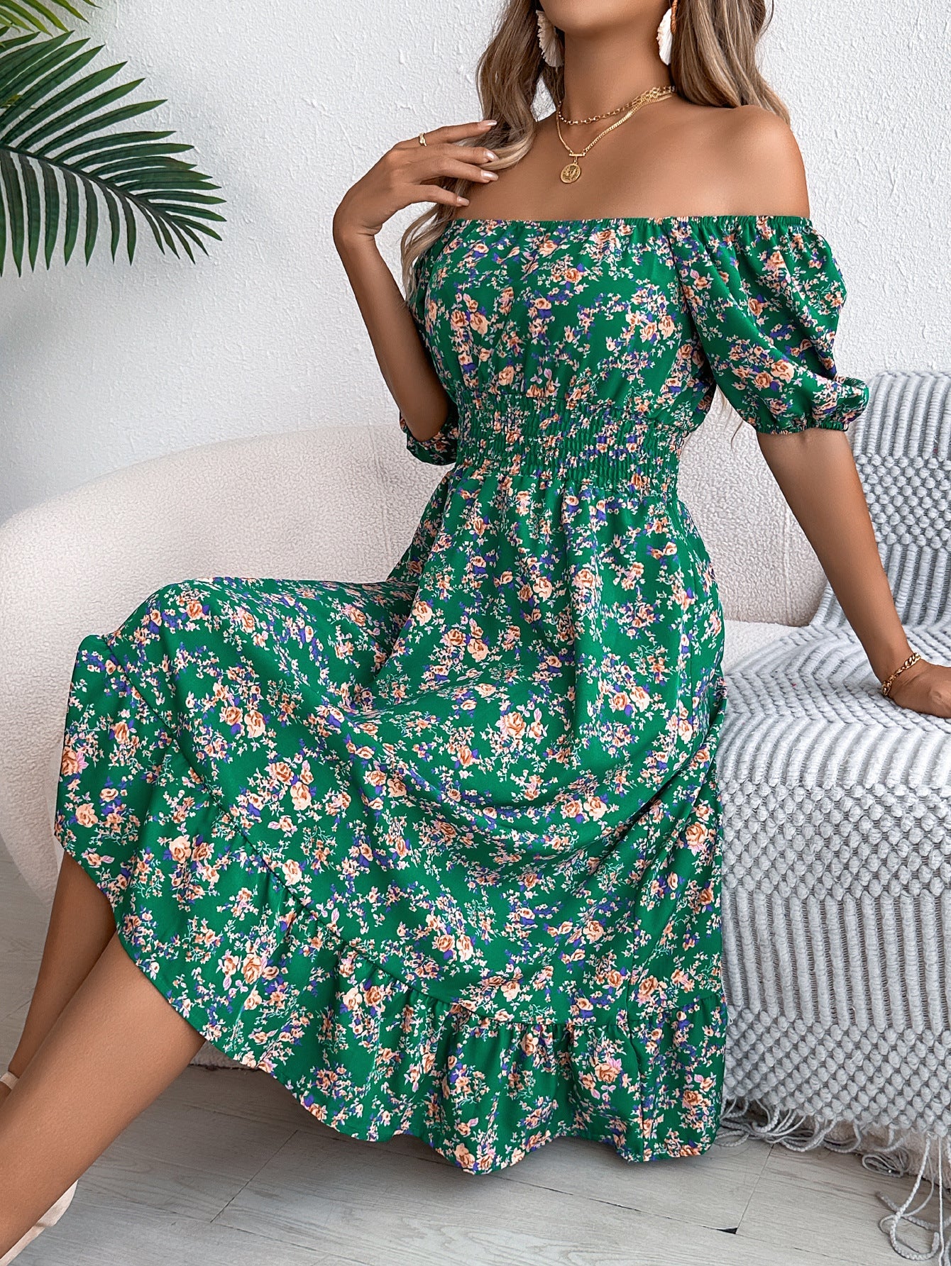 Aureva Garden Style Dress