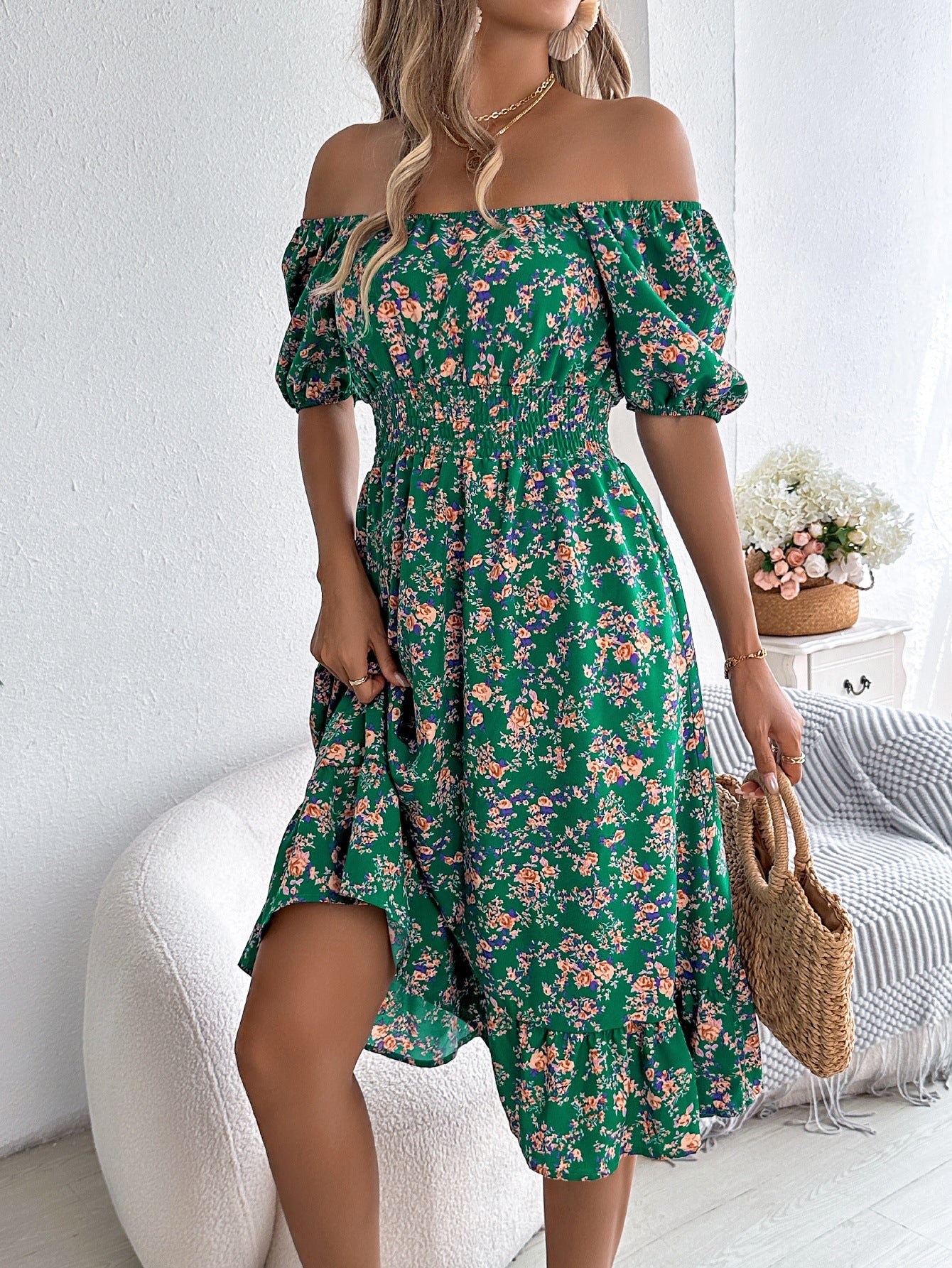 Aureva Garden Style Dress