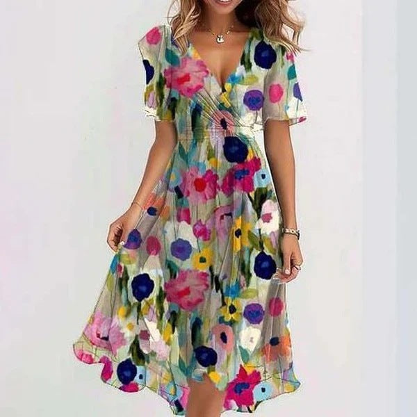 Celeste Chiffon Summer Dress