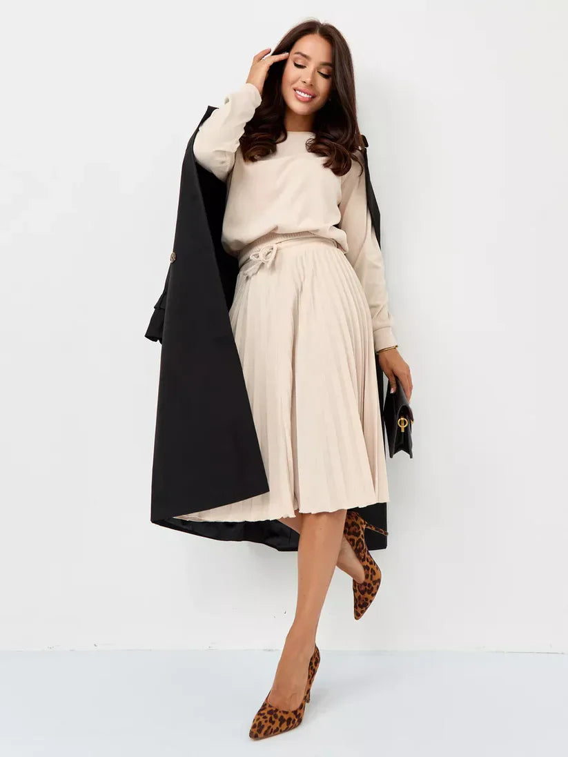 Aurora Pleated Skirt Set