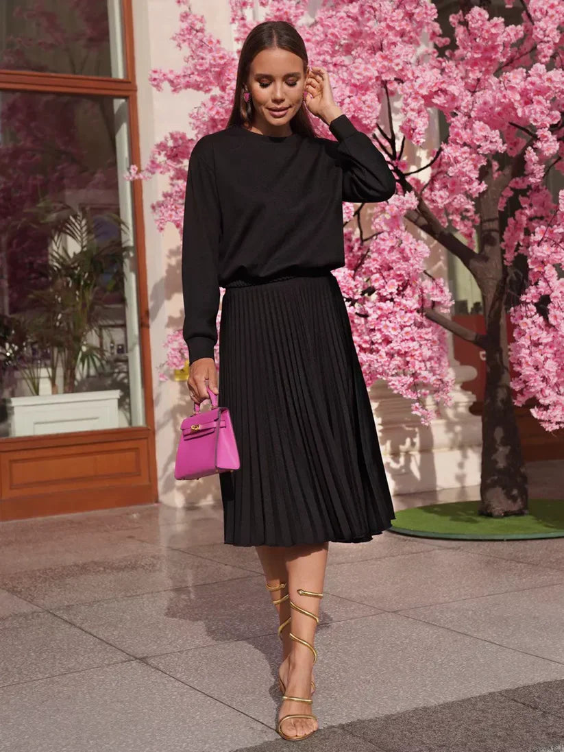 Aurora Pleated Skirt Set