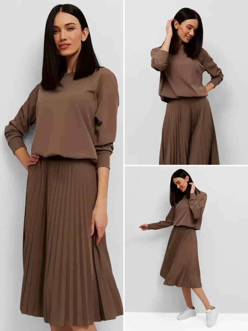 Aurora Pleated Skirt Set