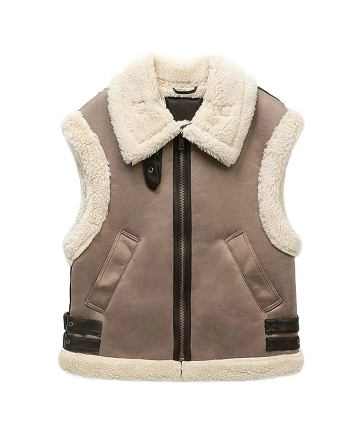 Aviator Furry Waistcoat