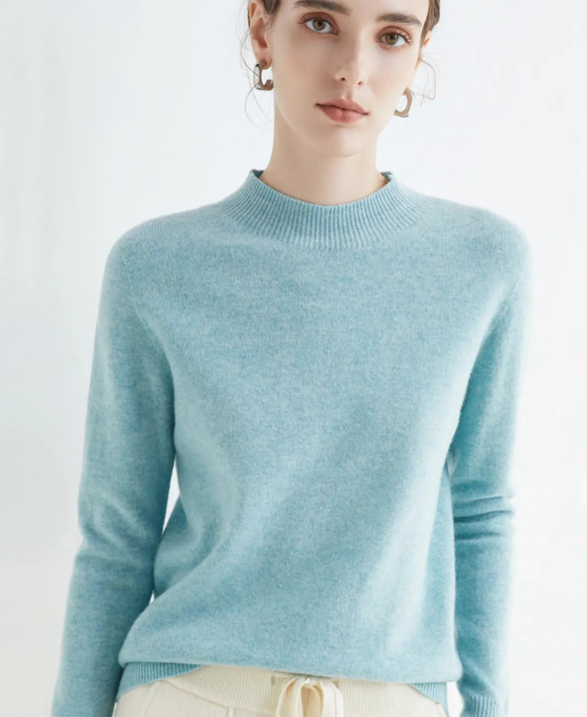 Basic Sweater 100% Merino Wool