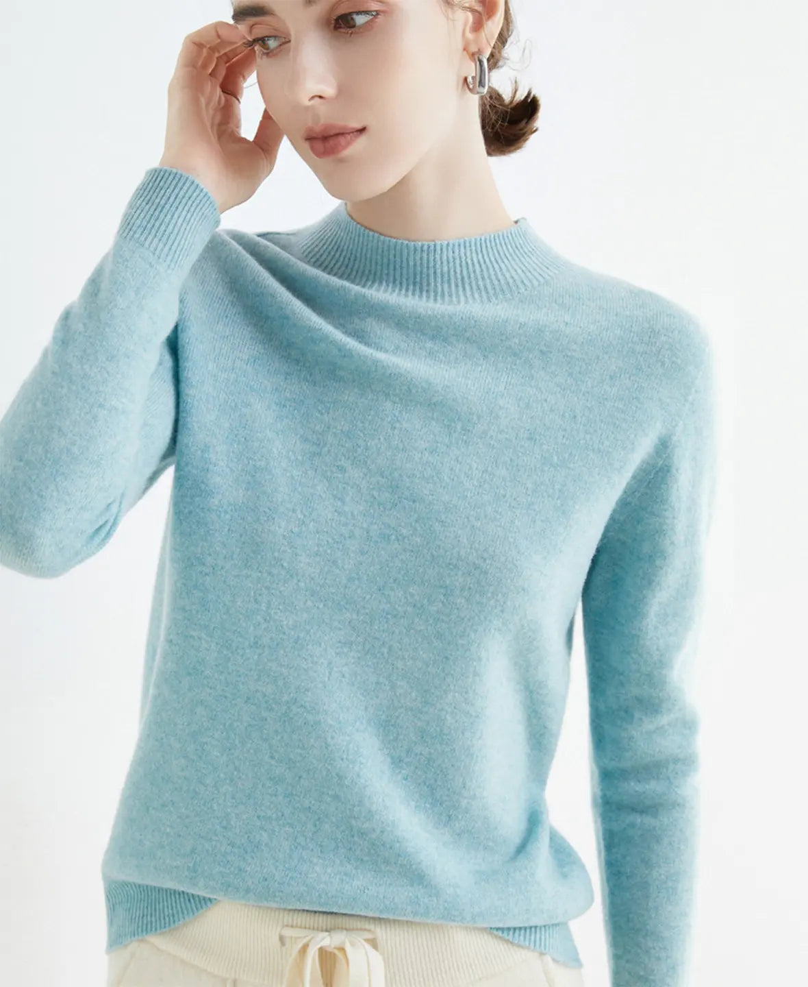 Basic Sweater 100% Merino Wool