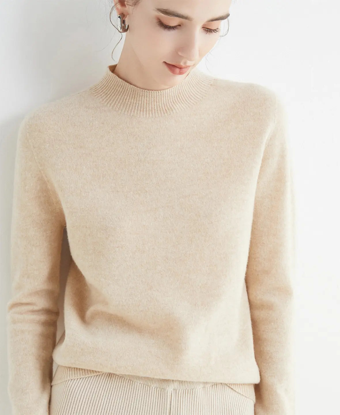 Basic Sweater 100% Merino Wool