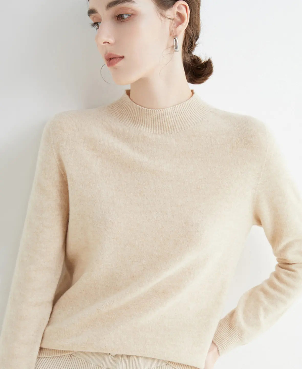 Basic Sweater 100% Merino Wool