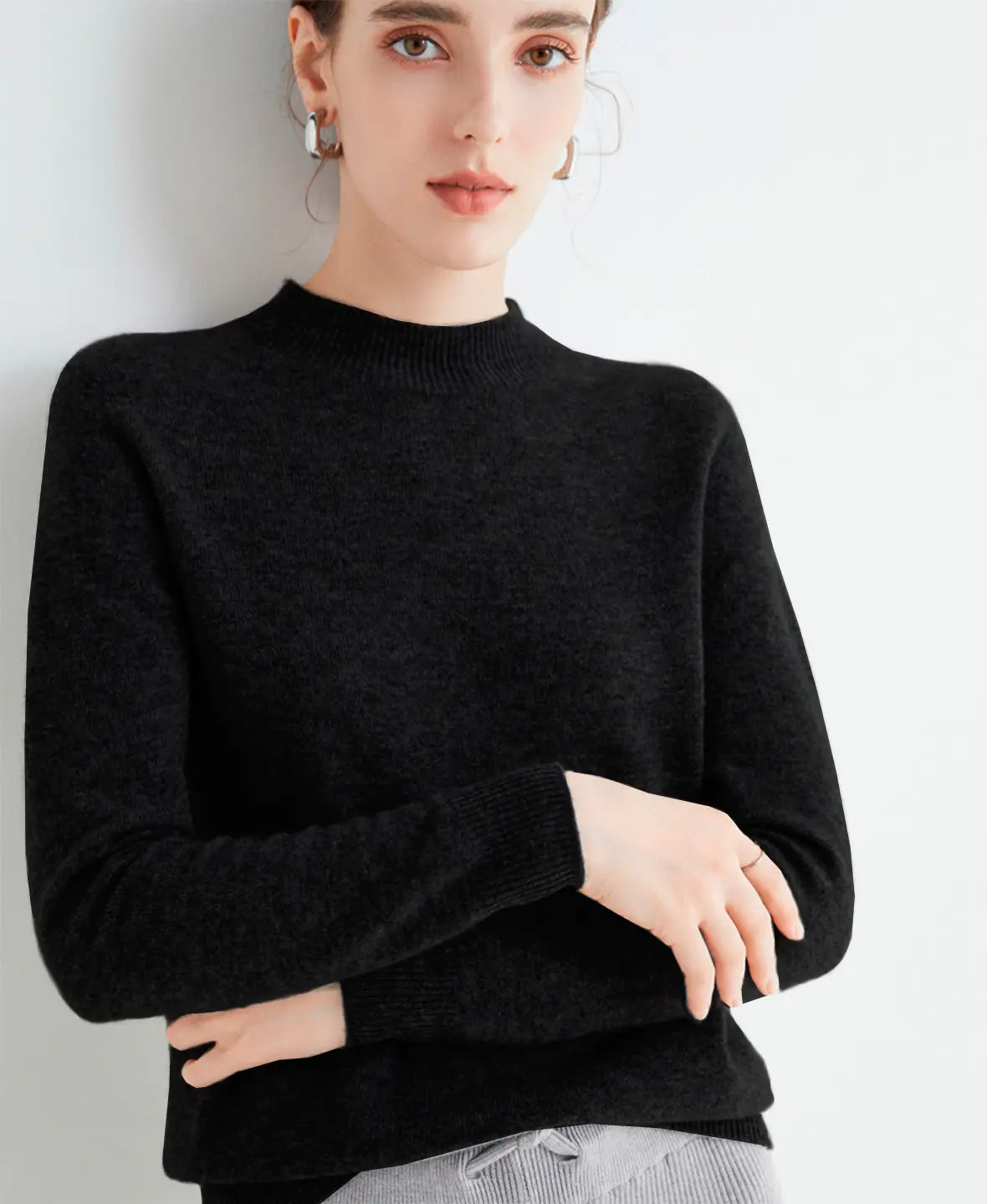 Basic Sweater 100% Merino Wool
