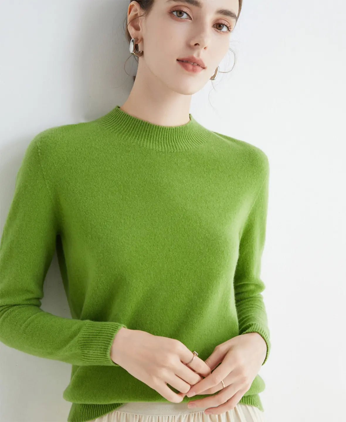 Basic Sweater 100% Merino Wool