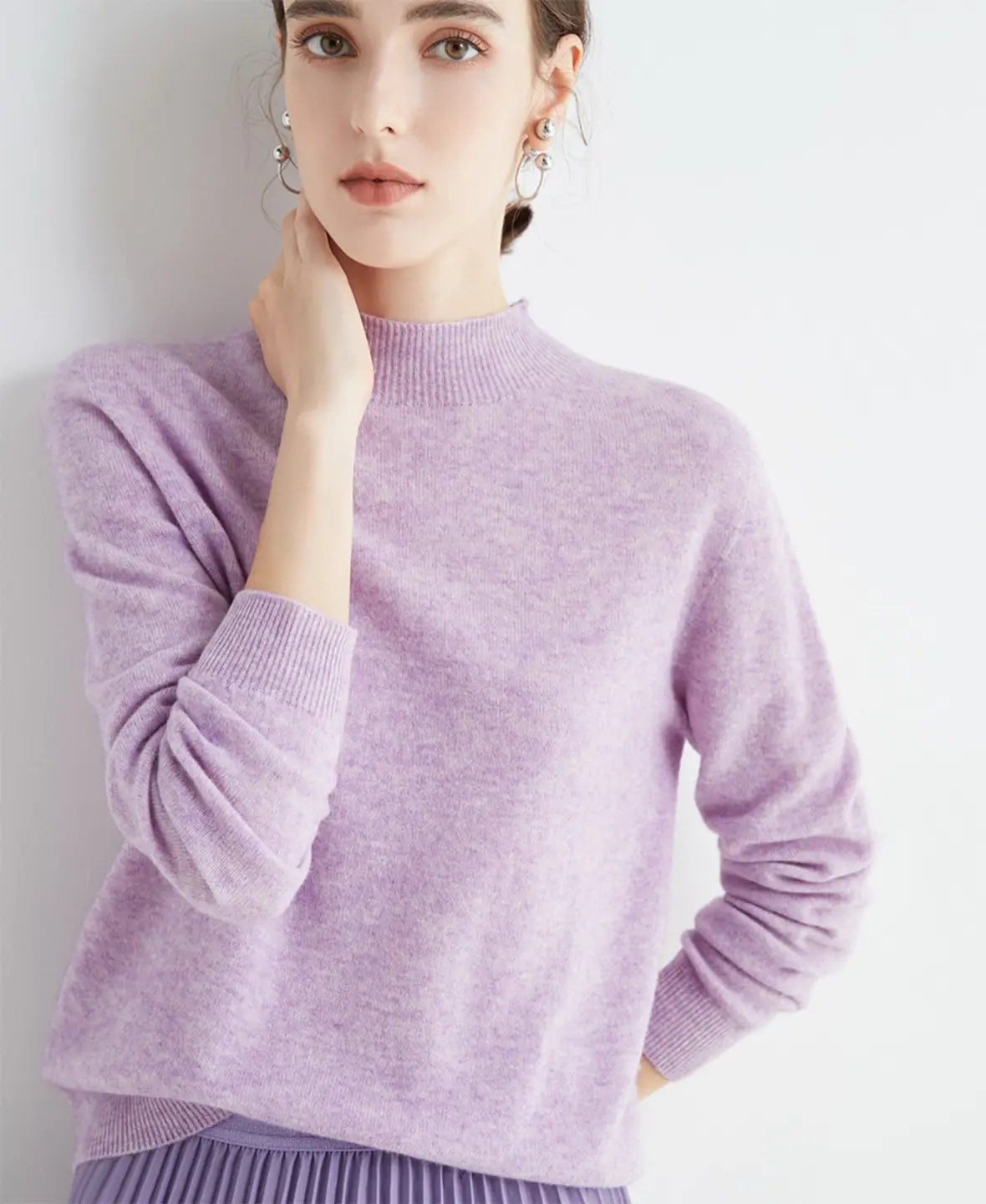 Basic Sweater 100% Merino Wool
