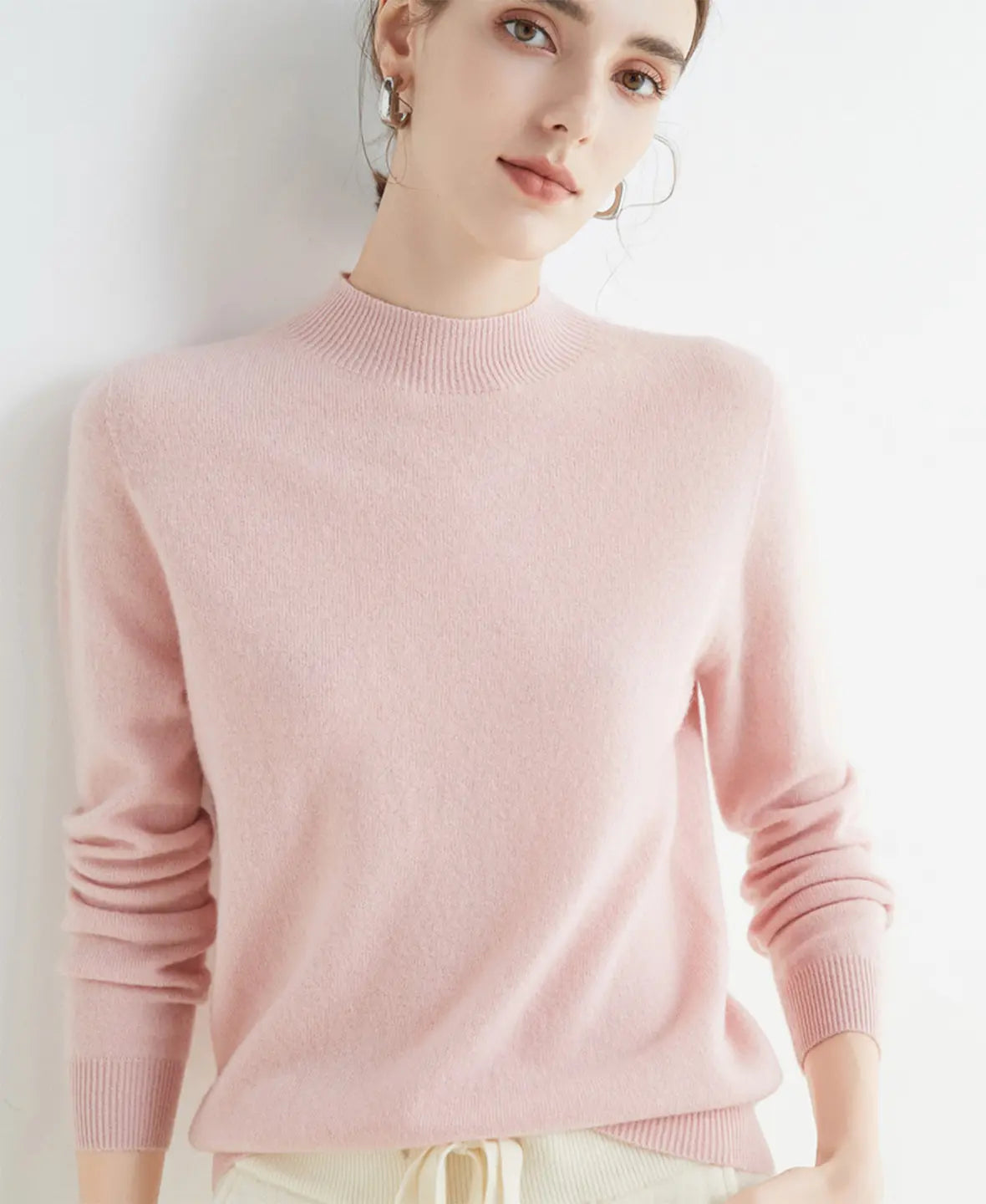 Basic Sweater 100% Merino Wool