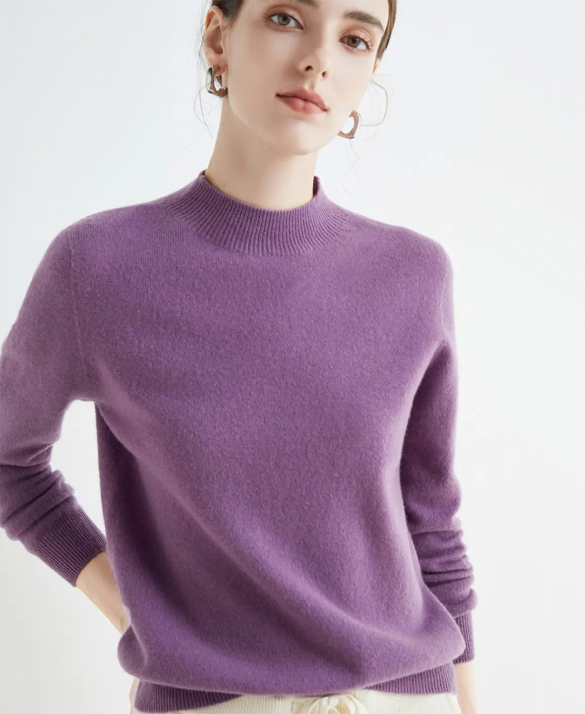 Basic Sweater 100% Merino Wool