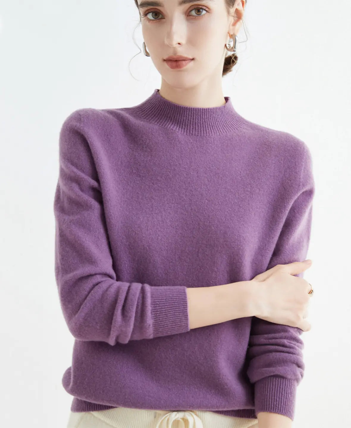 Basic Sweater 100% Merino Wool