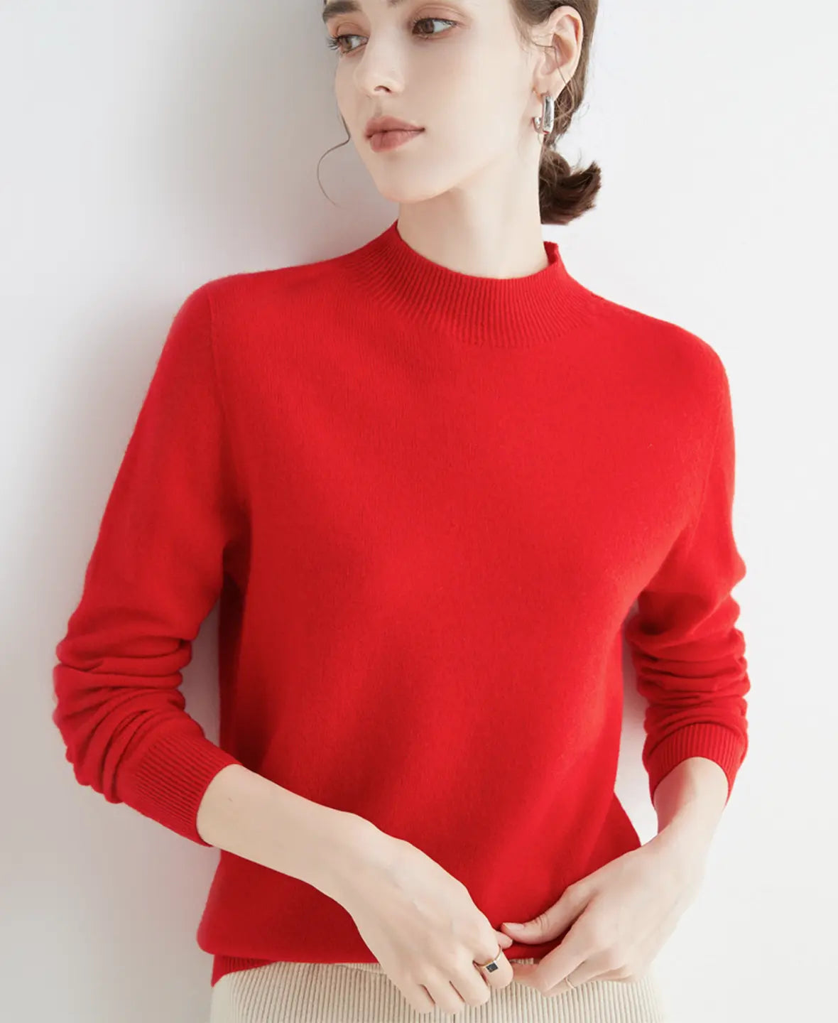 Basic Sweater 100% Merino Wool