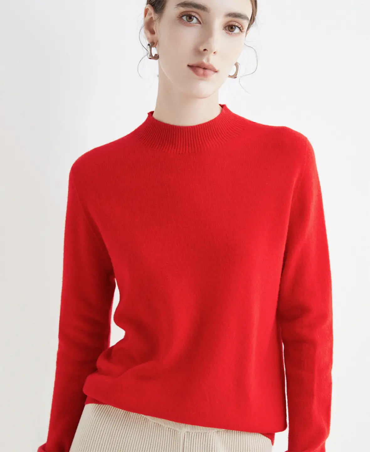 Basic Sweater 100% Merino Wool