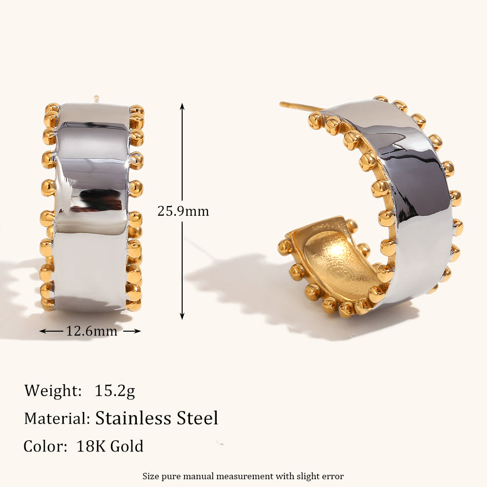 Edge Duo Stainless Steel Jewellery