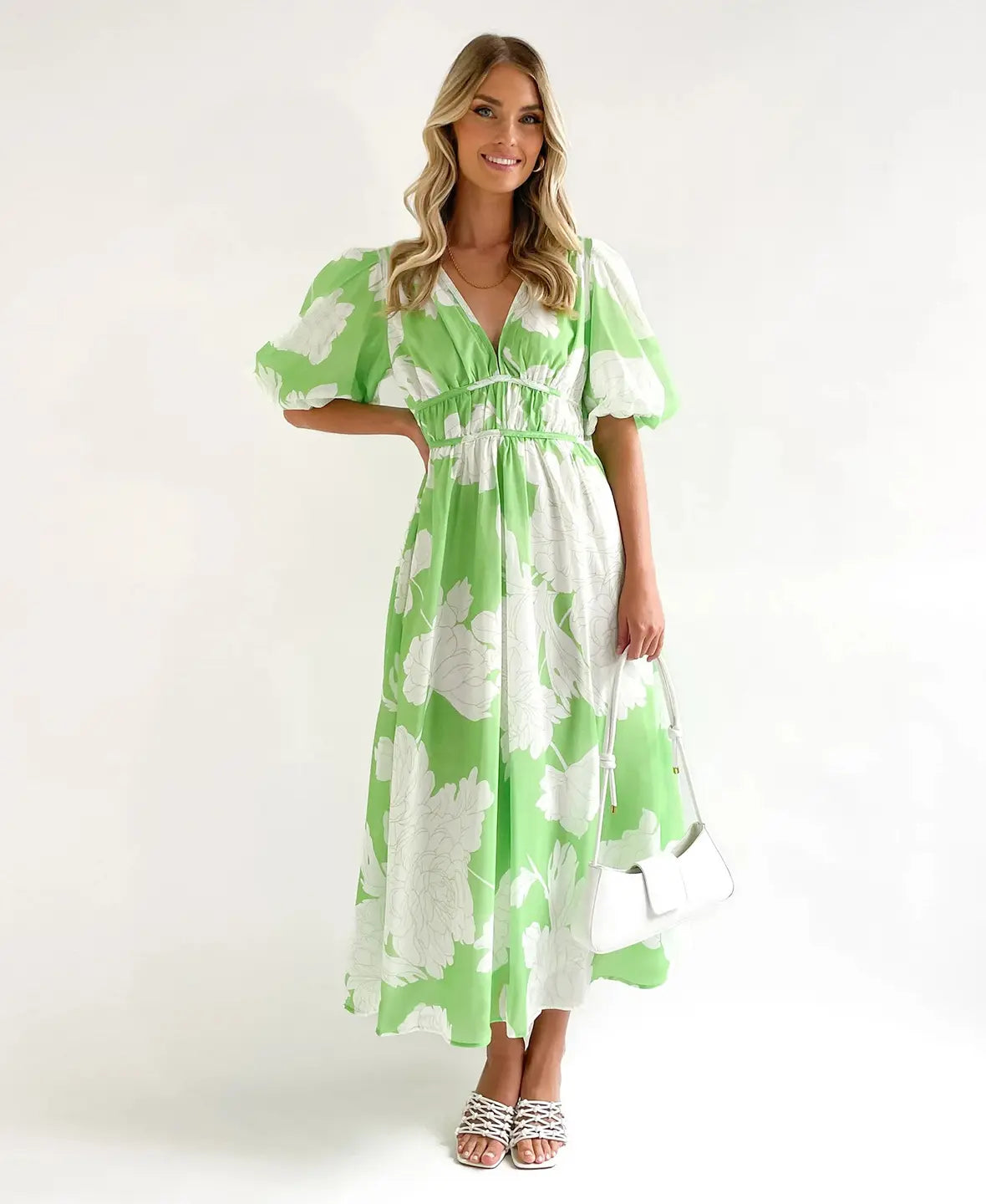 Floral Bloom Midi Dress