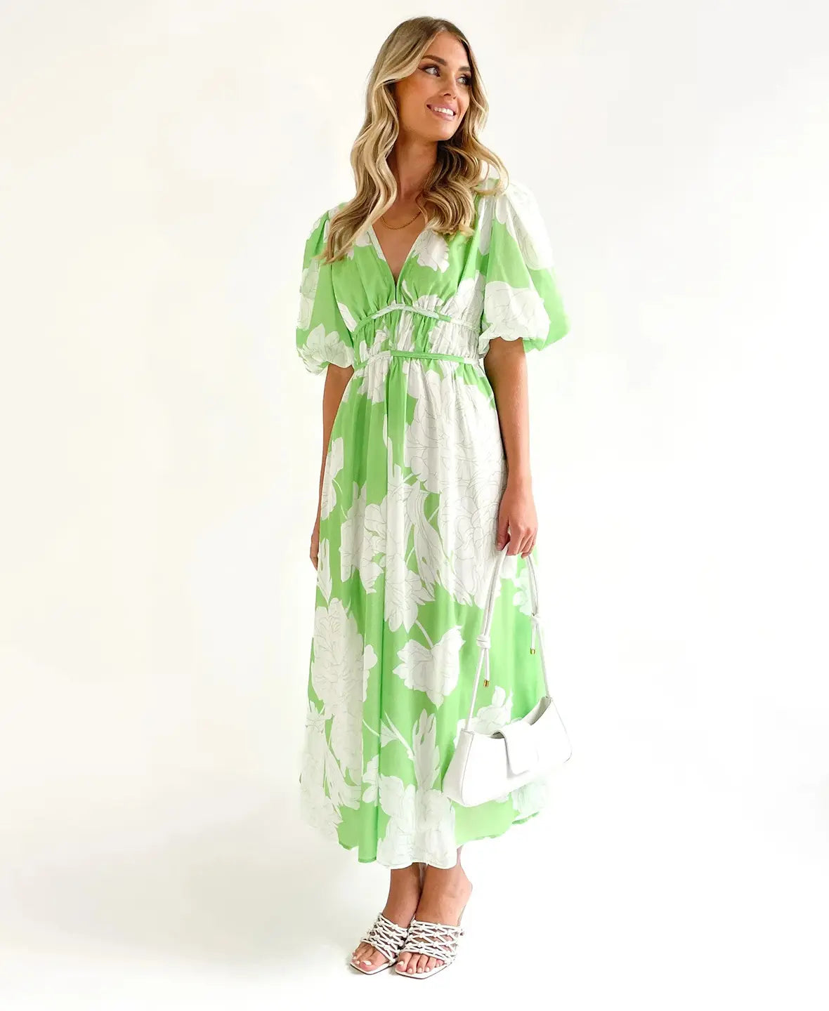 Floral Bloom Midi Dress