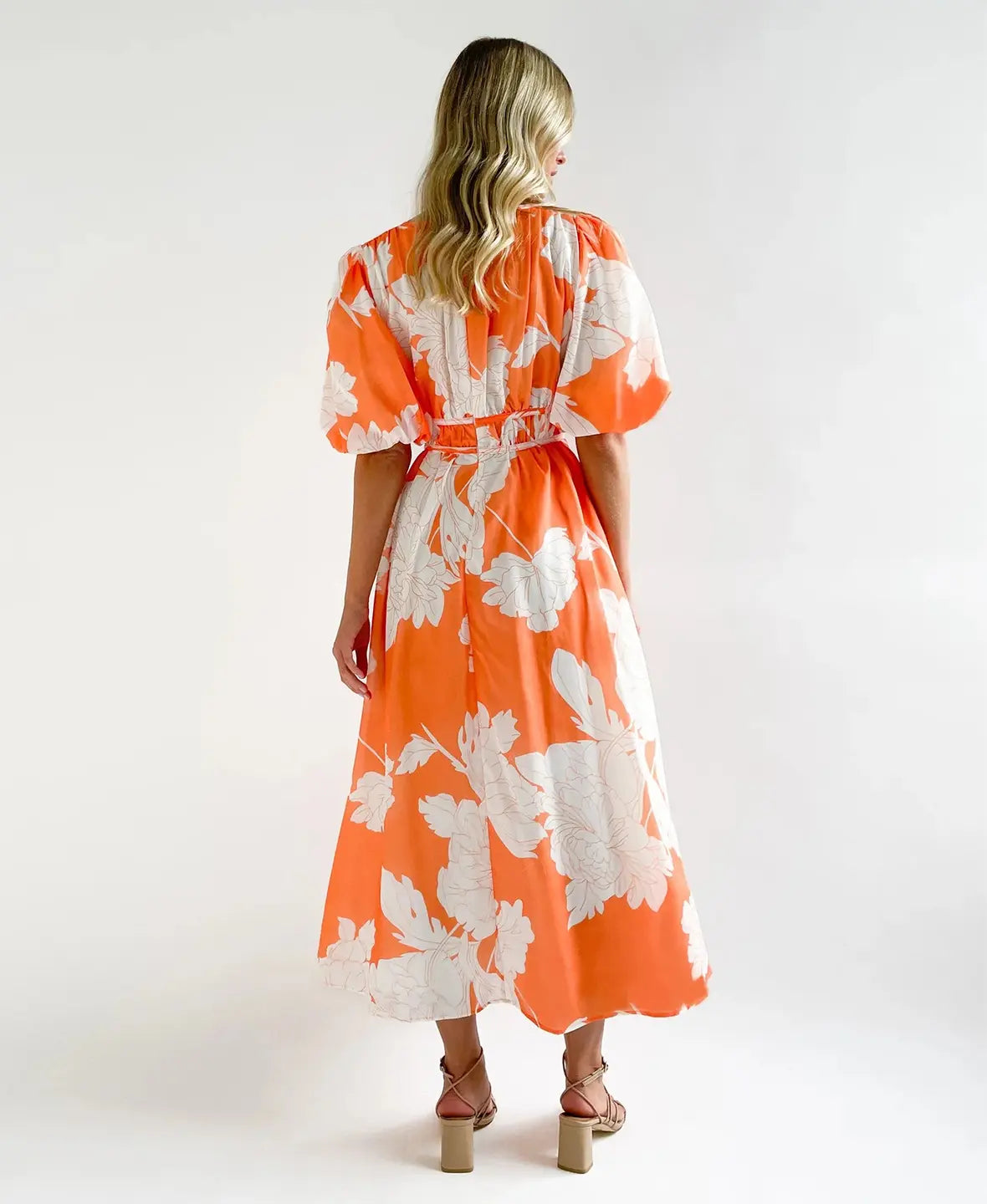 Floral Bloom Midi Dress
