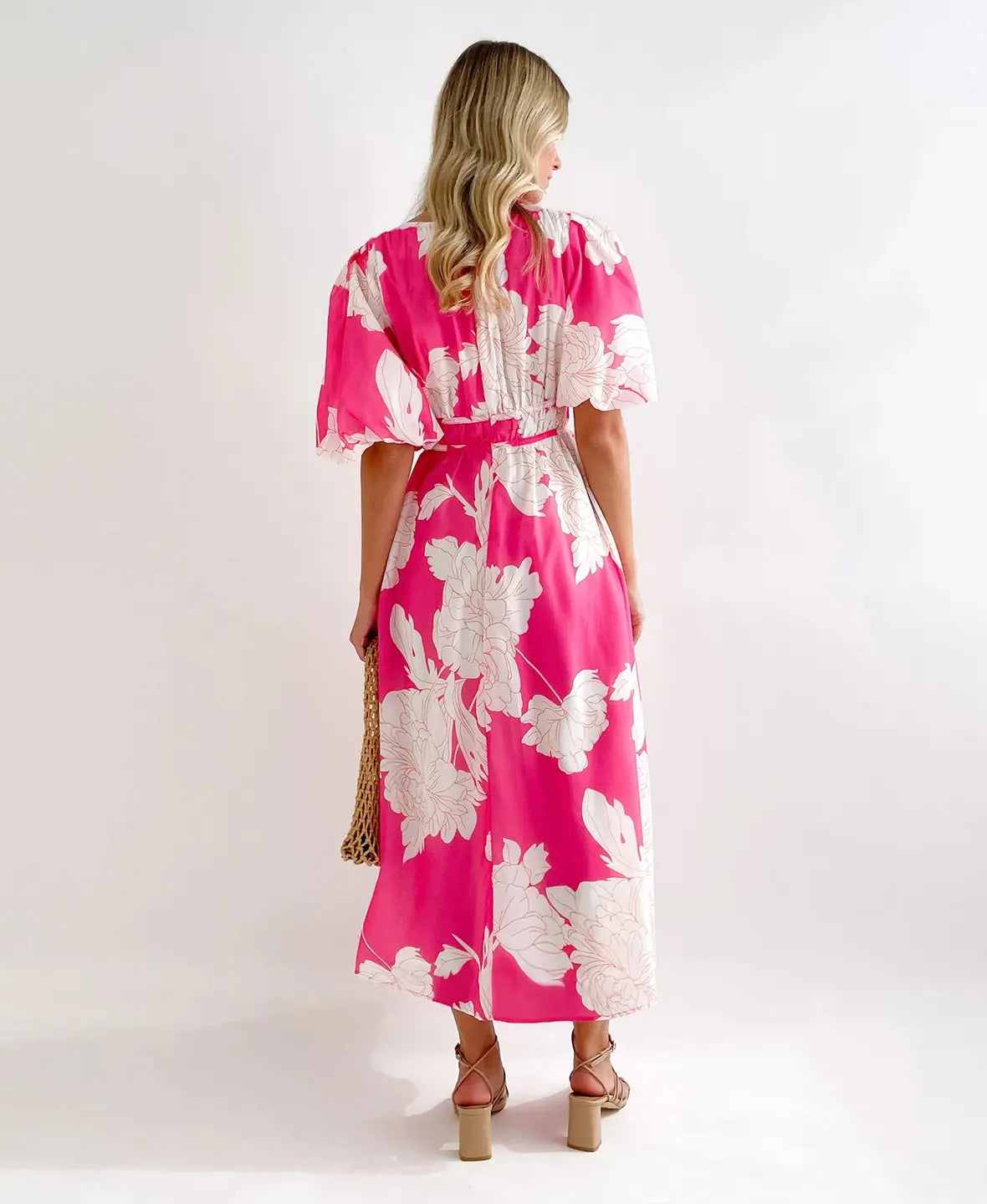 Floral Bloom Midi Dress