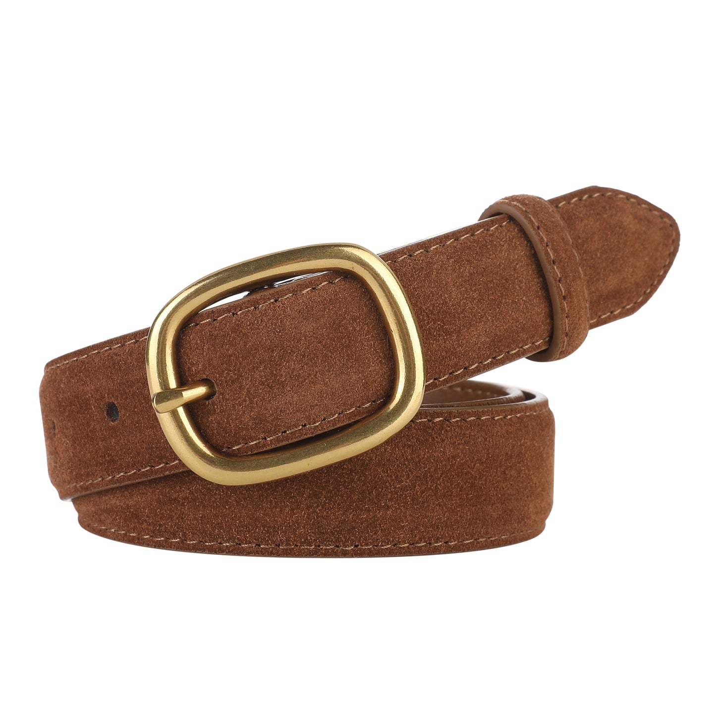 Aura Suede Leather Belt
