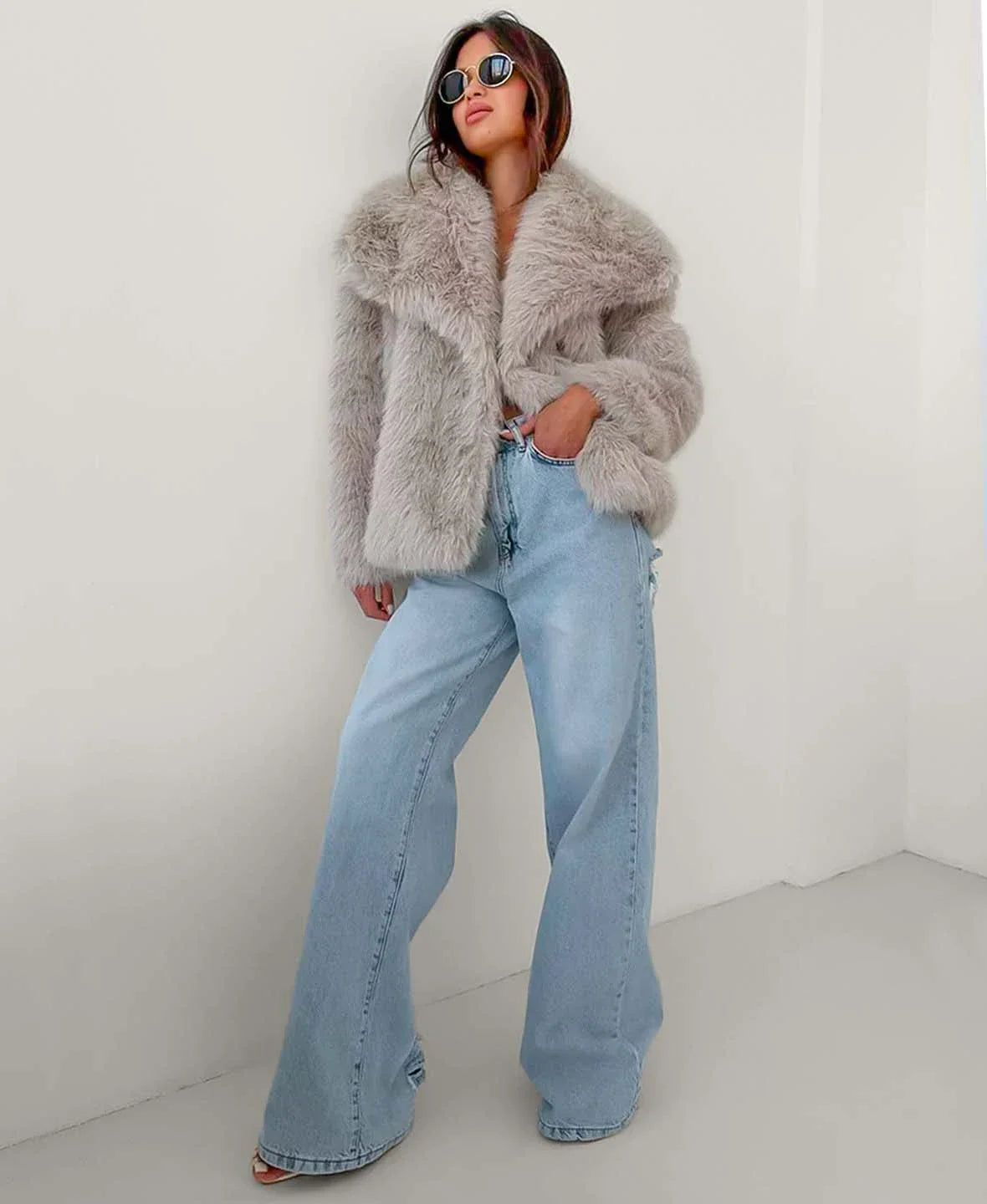 Luxe Faux Fur Coat