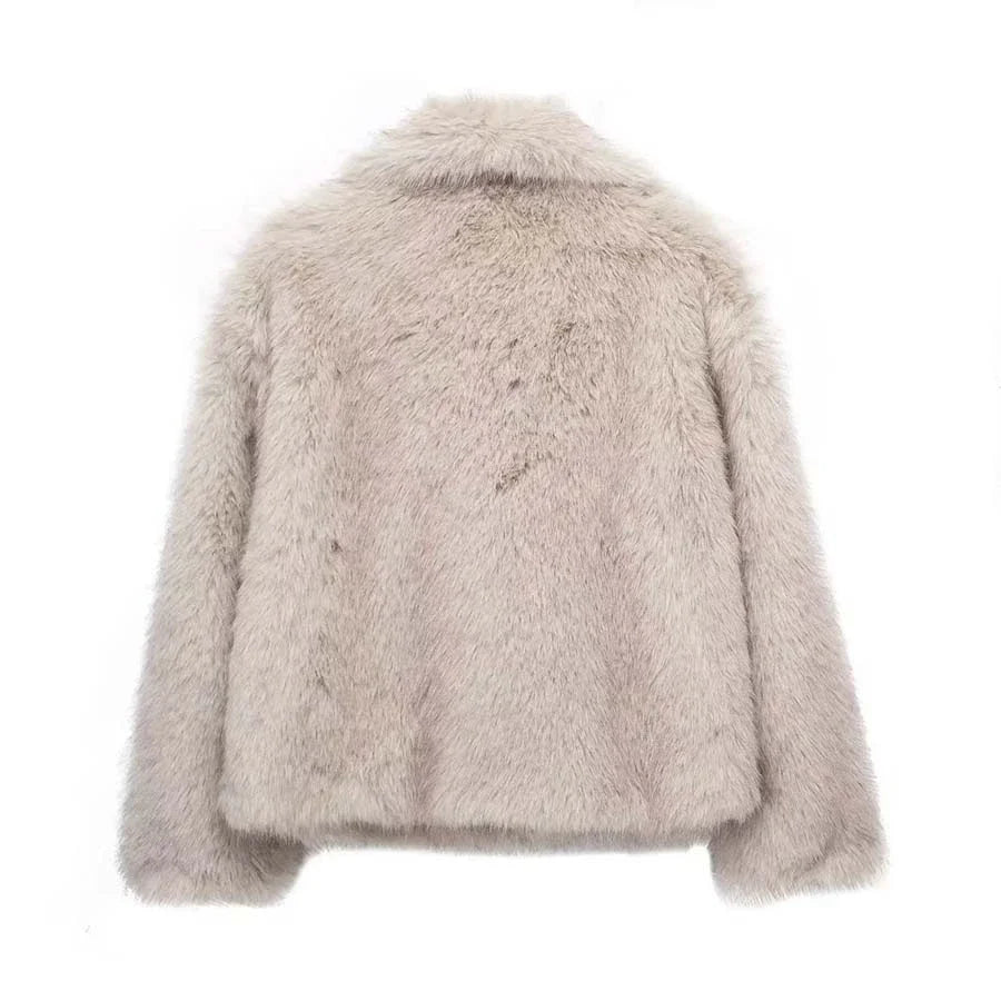 Luxe Faux Fur Coat