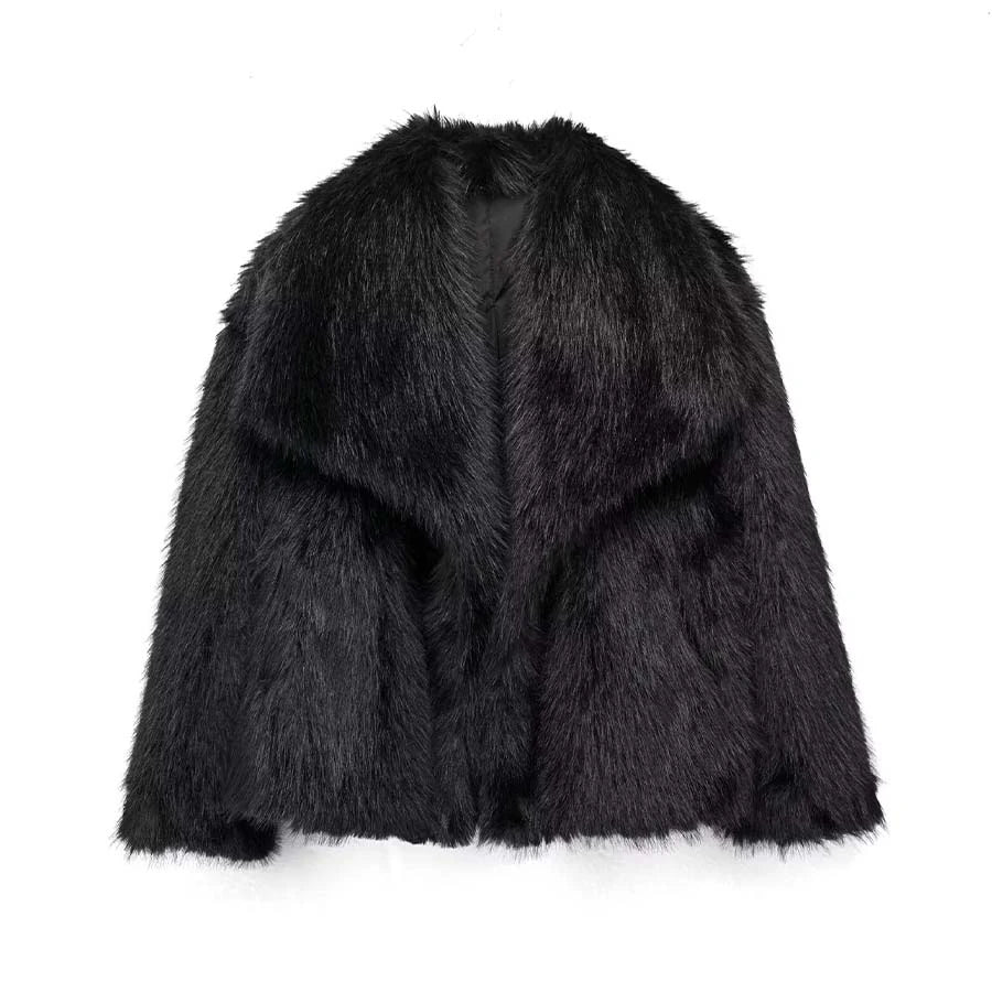 Luxe Faux Fur Coat