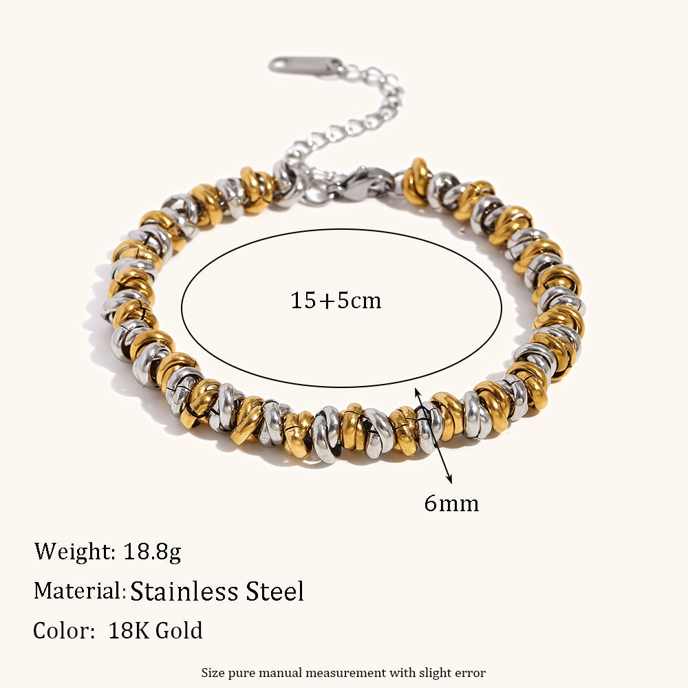 Modern Dual Stainless Steel Waterproof Jewellery