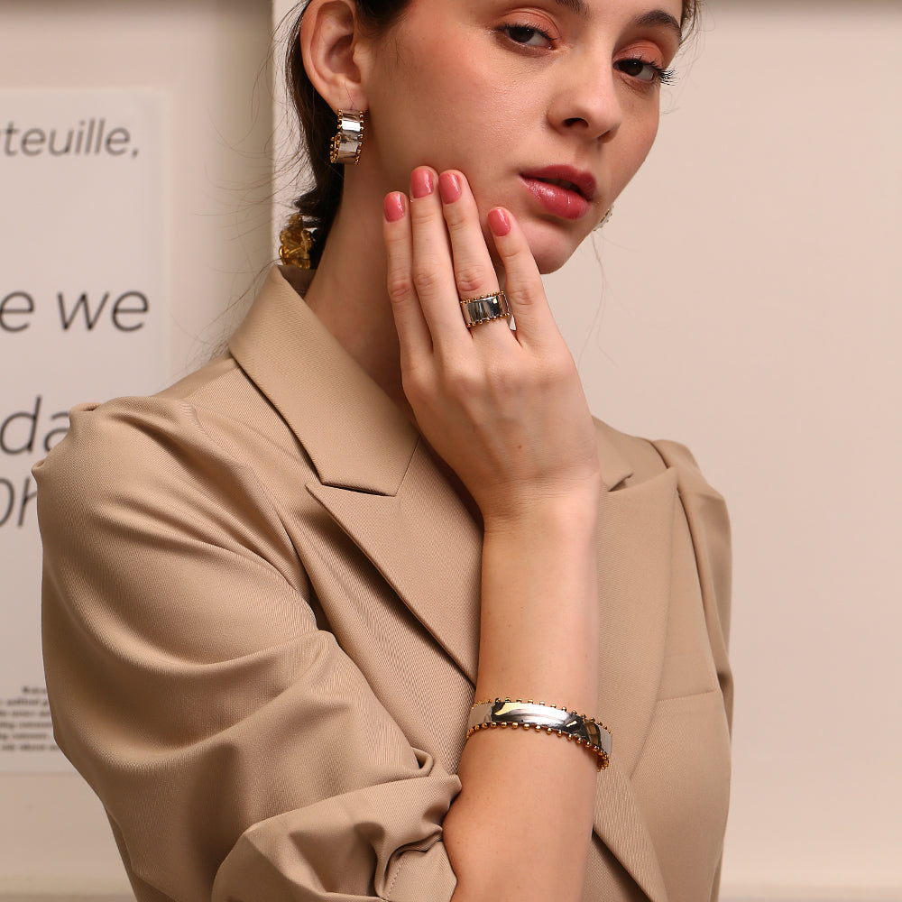 Edge Duo Stainless Steel Jewellery