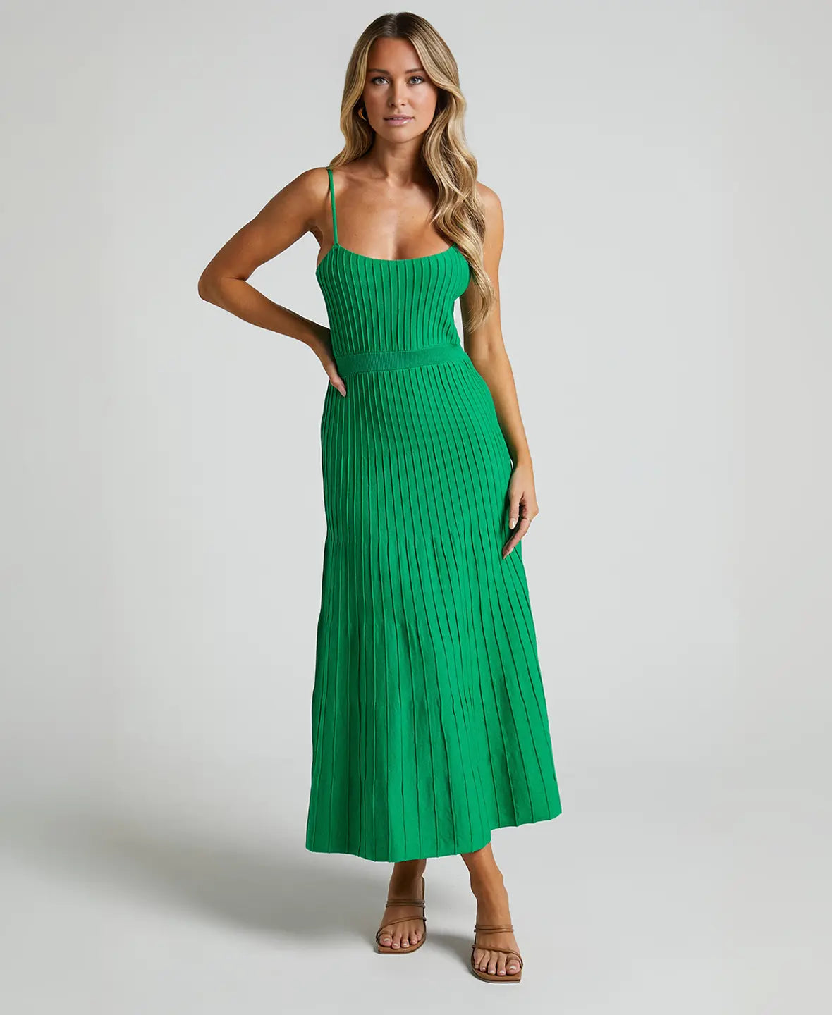 Sunset Knit Midi Dress
