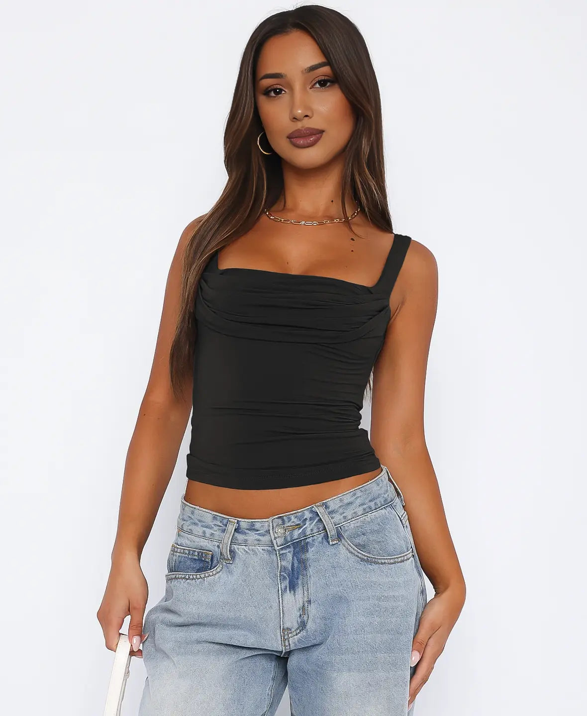 Nova Chic Draped Tank
