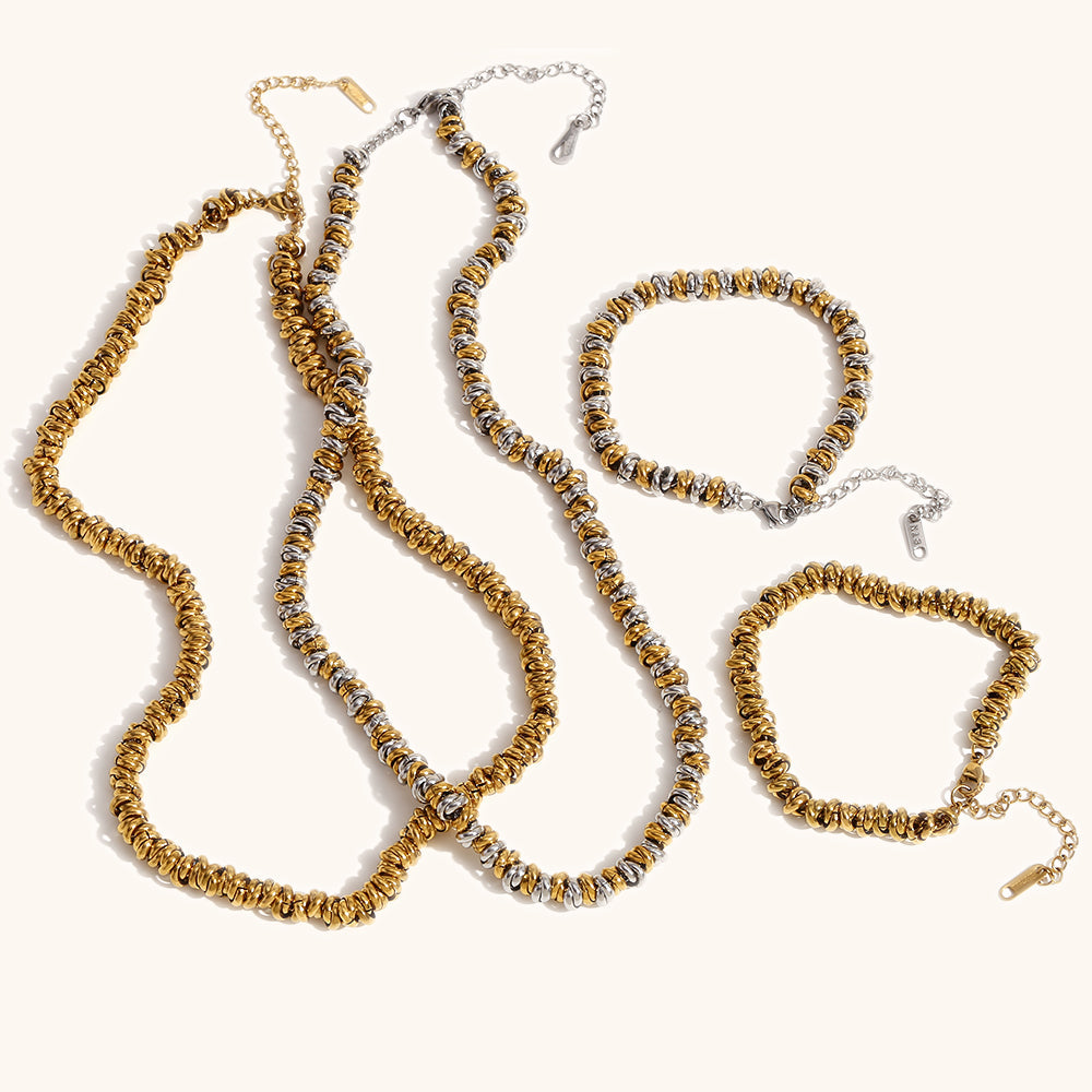 Modern Dual Stainless Steel Waterproof Jewellery