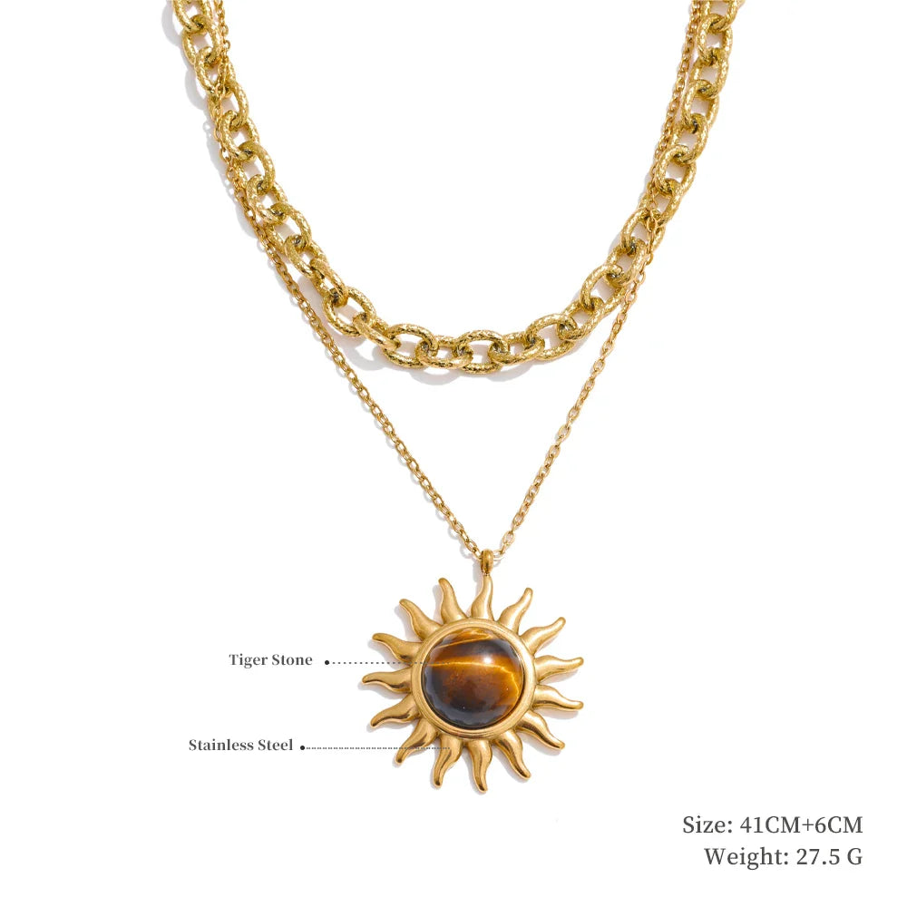 18K Gold Plated Charm Pendants