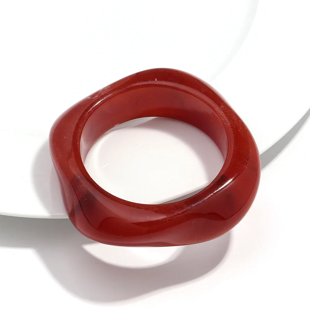 Statement Resin Chunky Bracelets