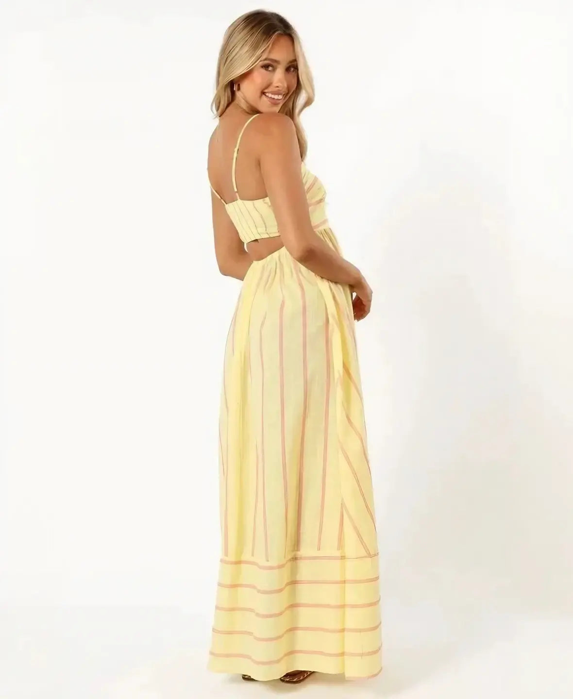 Striped Resort Maxi Dress