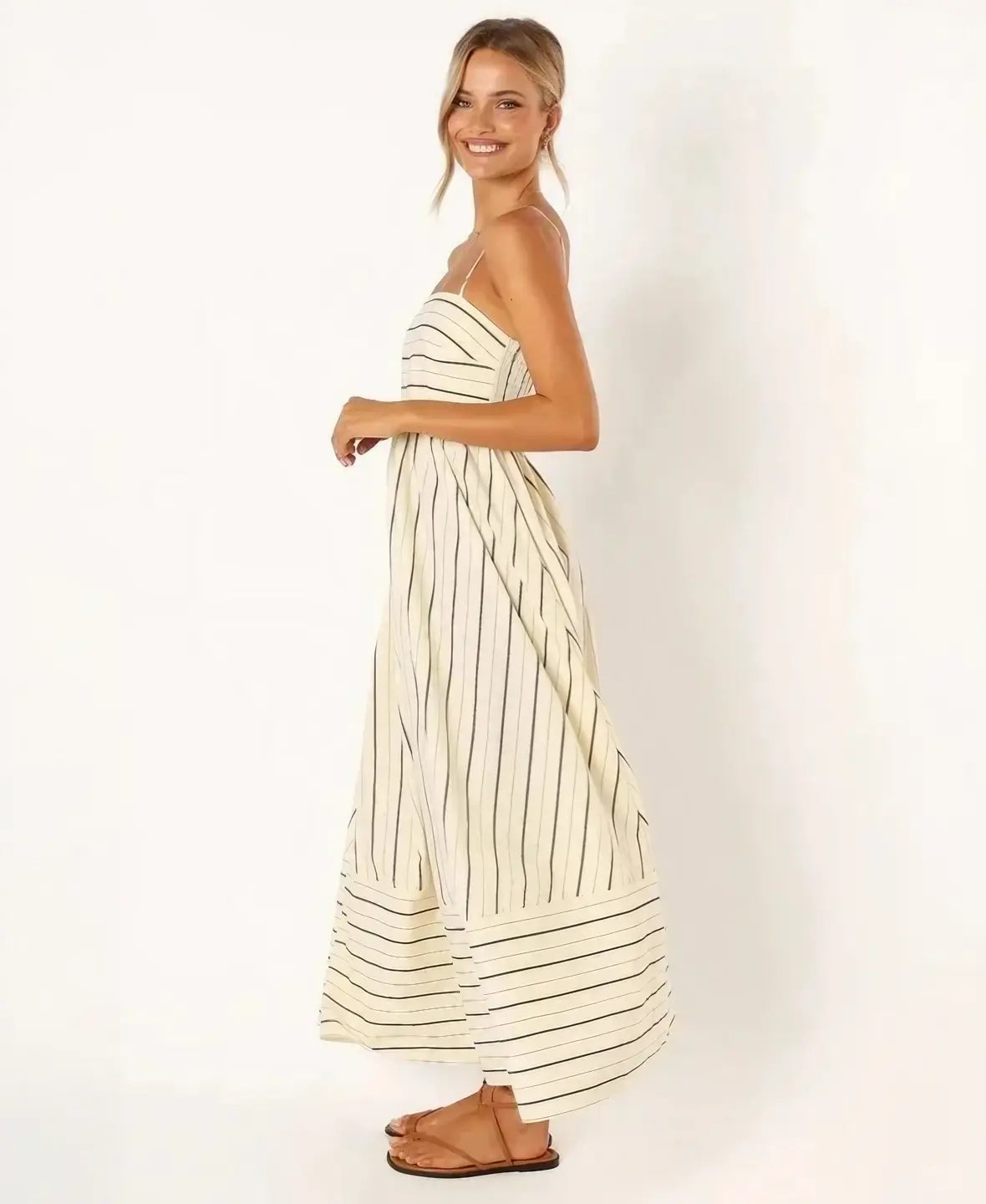 Striped Resort Maxi Dress
