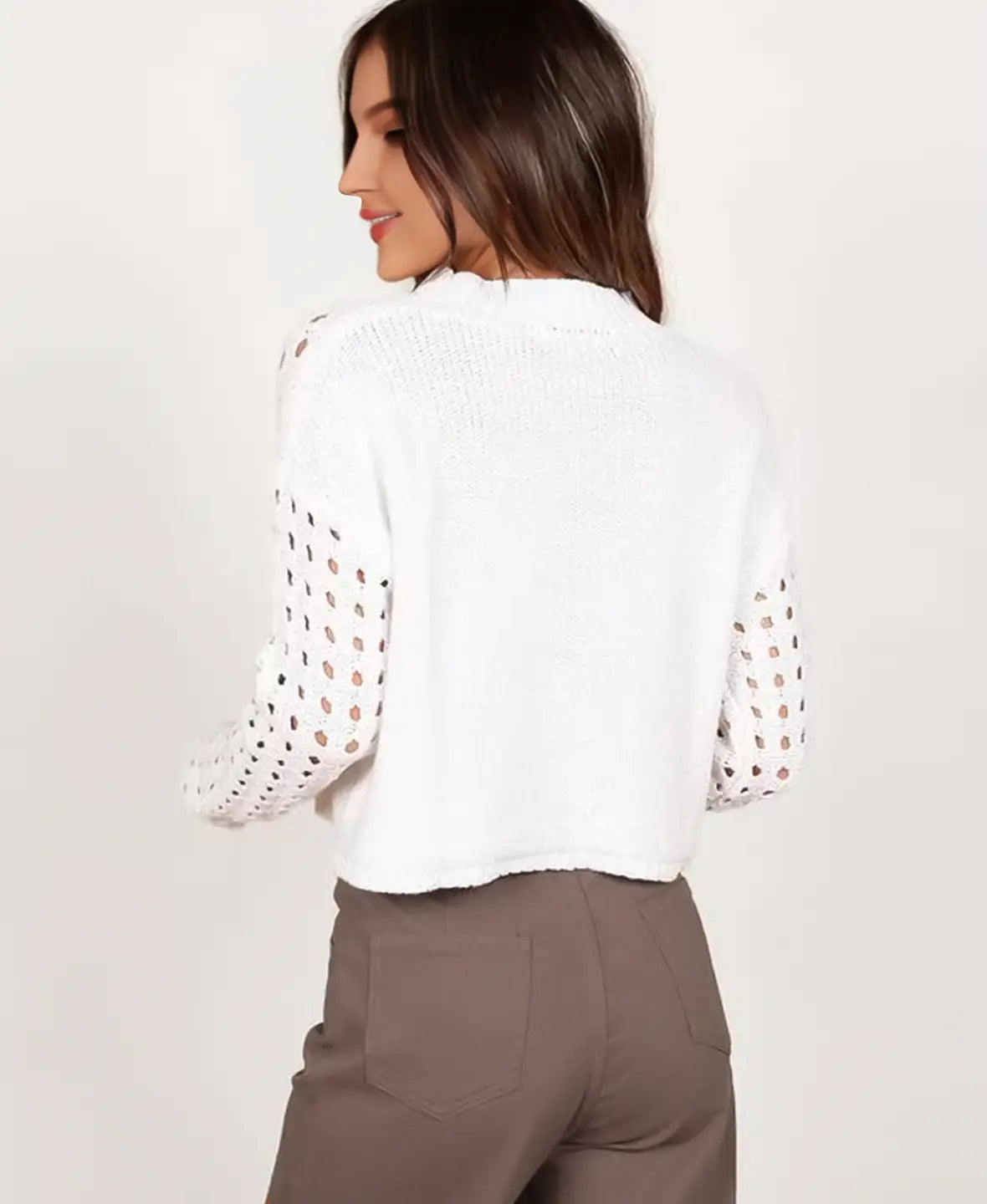 Pompom Knitted Sweater