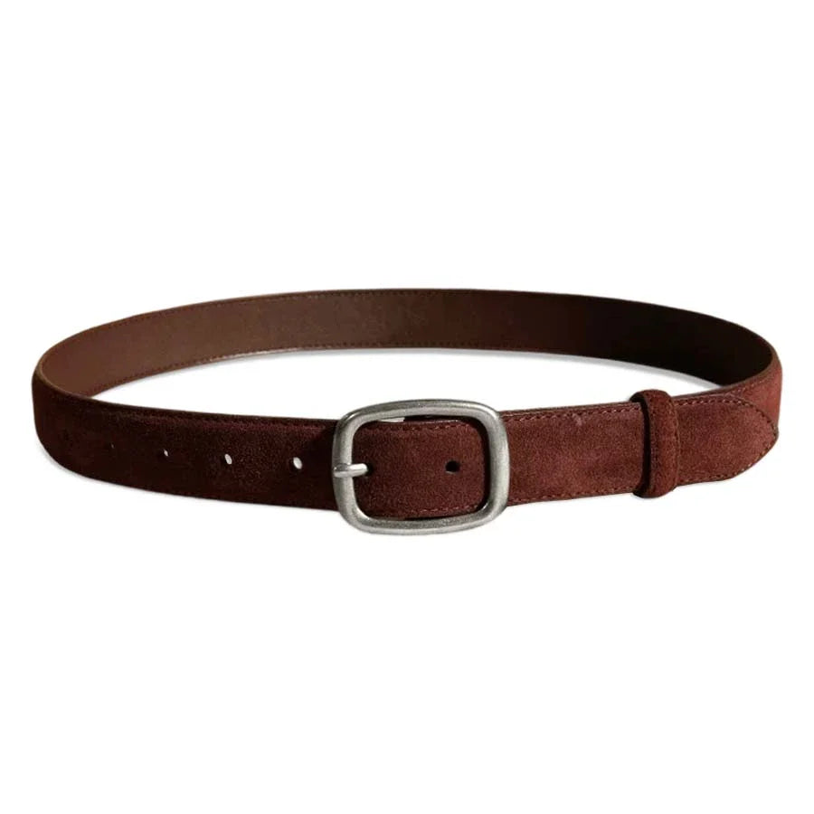 Aura Suede Leather Belt