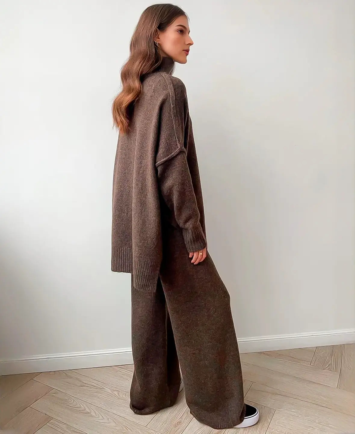 Soft Knit Turtleneck Set